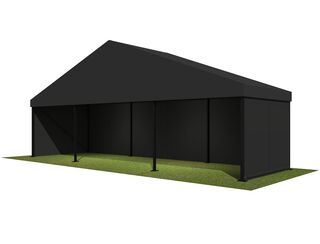 Black Roof, Black Frame Pavilion