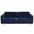 Blue Velvet 2 Seater Lounge