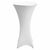 White Lycra Bar Table Cover