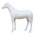 Life Size White Horse