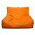 Double Bean Bag Lounger - Orange