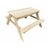 Kids Picnic Table - Natural