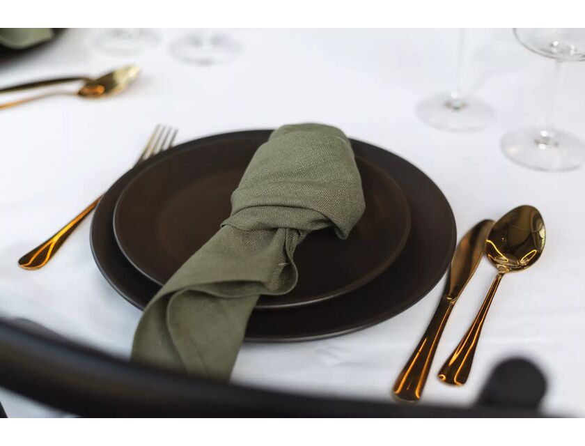 Natural Napkin - Olive