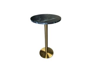Eos Bar Table - Round - Black