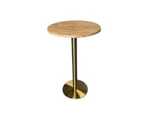 Eos Bar Table - Round - Natural