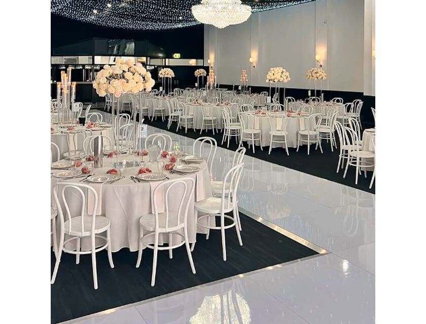 White Gloss Dancefloor - Various Sizes - 4m x 4m