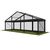 10m Clear Roof - Black Frame Pavilion - 10m x 3m