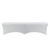 Lycra Bench Seat Cover - White