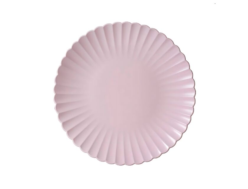 Shell Charger Plate - Pink