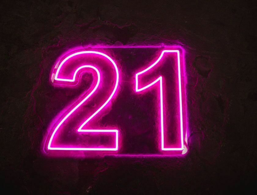21 - Neon Sign - Hot Pink