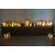 Black Framed Glass Candle Box Tall - Large (22cm)