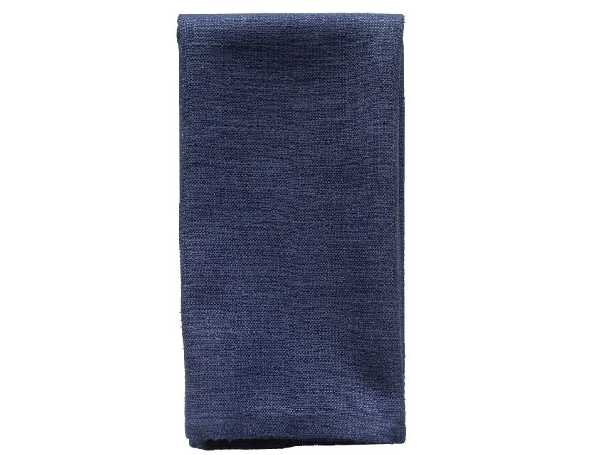 Natural Napkin - Navy