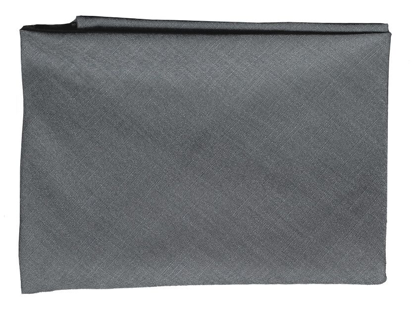 Natural Linen Table Cloth - Charcoal- 180cm x 305cm