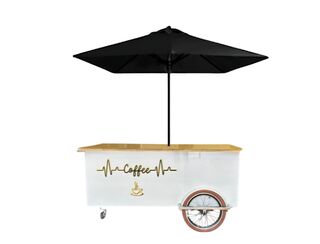 Custom Signage - Cart with Storage