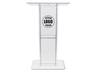 Personalised Lectern - Clear Acrylic