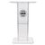 Personalised Lectern - Clear Acrylic