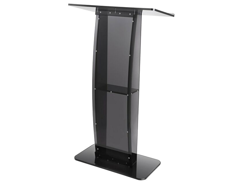 Lectern - Black Acrylic