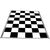 Black & White Tile Dancefloor 6m x 6m