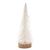 Mini Christmas Tree - White (pack of 3)