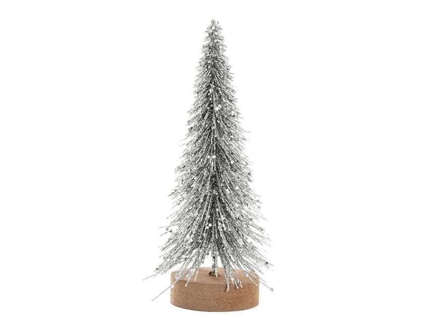 Mini Christmas Tree - Silver (pack of 3)