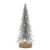 Mini Christmas Tree - Silver (pack of 3)