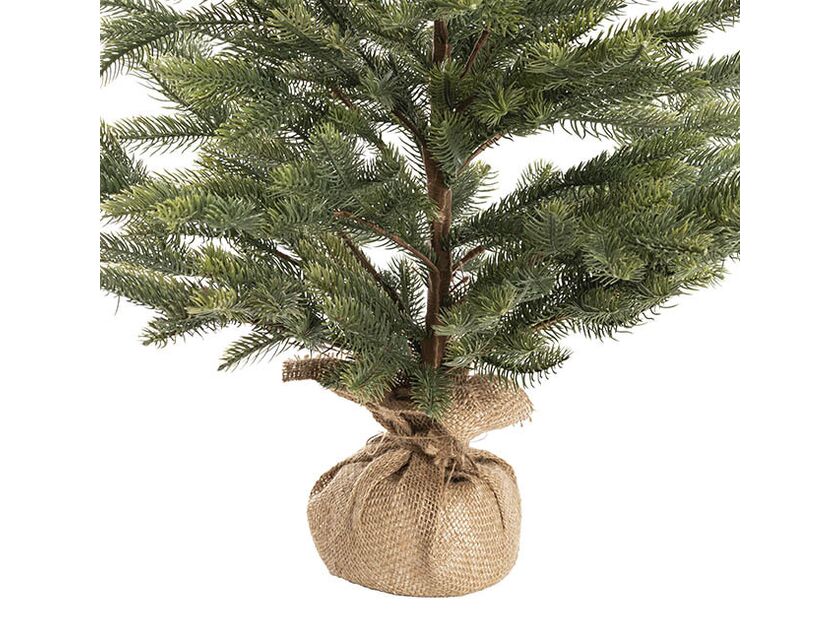 Traditional Pine Christmas Tree - Hessian Pot