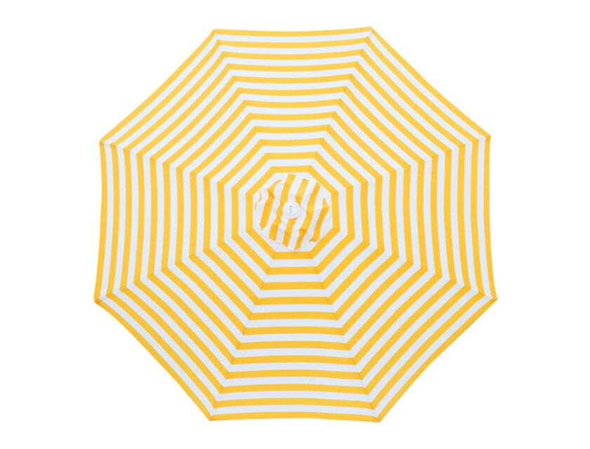 Striped Umbrella - Yellow