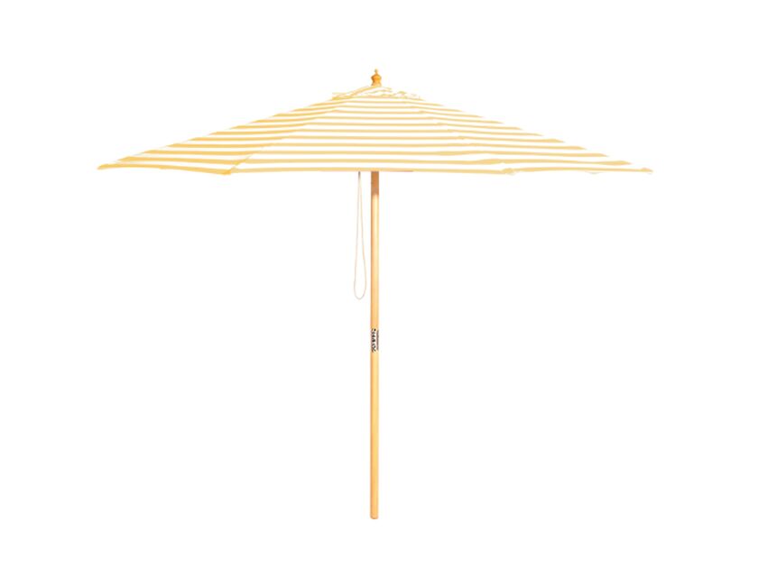 Striped Umbrella - Yellow