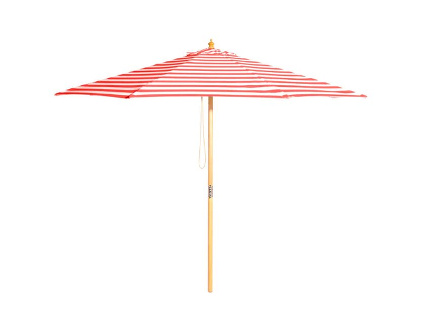 Striped Umbrella - Red