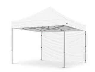 Pop Up Marquee - Side Wall - 3m-  White