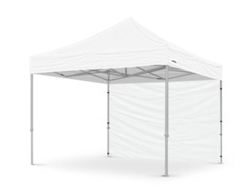 Pop Up Marquee - Side Wall - 3m-  White