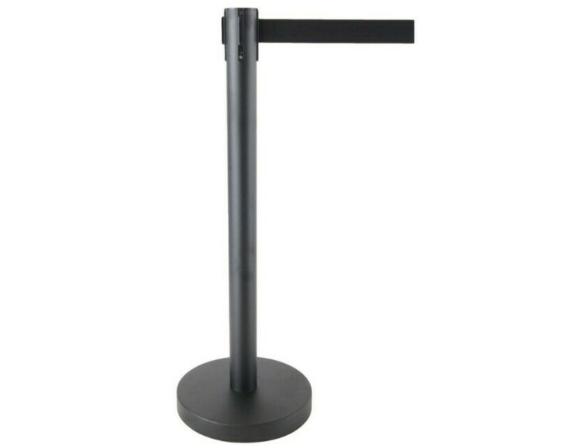 Retractable Bollard - Black