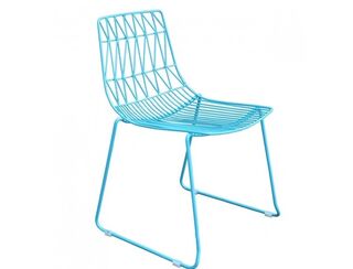 Wire Chairs - Teal