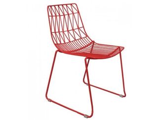 Wire Chairs - Red
