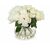 Peony Mix - White - 26cm