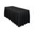 Table Skirt Black - 6.5m Long