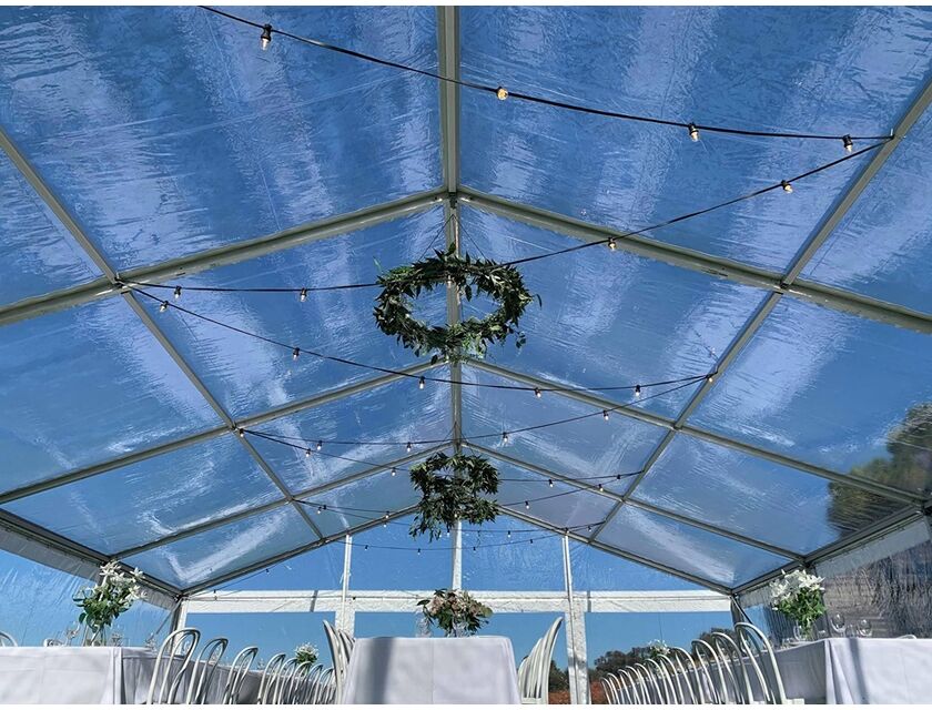 Clear Roof Pavilion - 10m x 30m