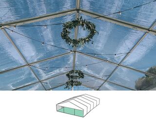 Clear Roof Pavilion - 10m x 15m