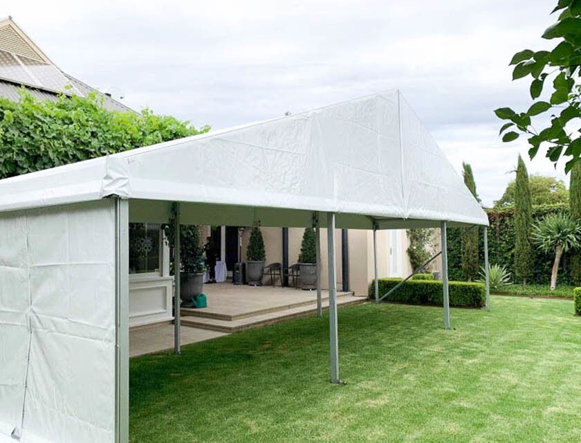 White Roof Pavilion - 10m x 9m