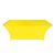 Lycra 6ft Trestle Table Cover - Yellow