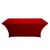 Lycra 6ft Trestle Table Cover - Red