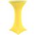 Lycra Bar Table Cover - Yellow