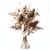 Dried Banksia Acorn Mix in Vase - 69cm