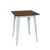 Tolix Cafe Tables - Black/ Natural