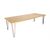 Hairpin Long Coffee Table - Black Legs