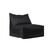 Double Bean Bag Lounger - Black