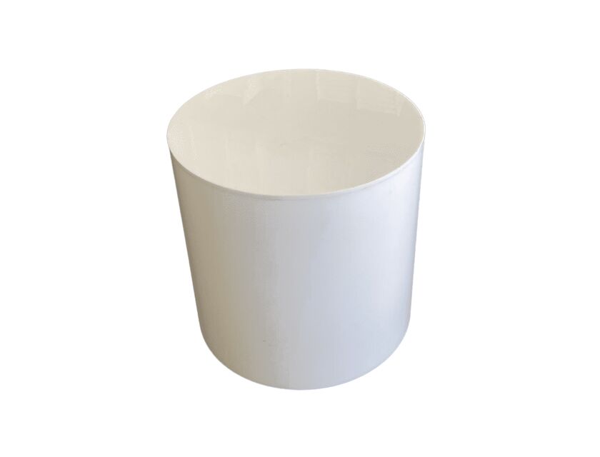 Round Plinth White - 30cm