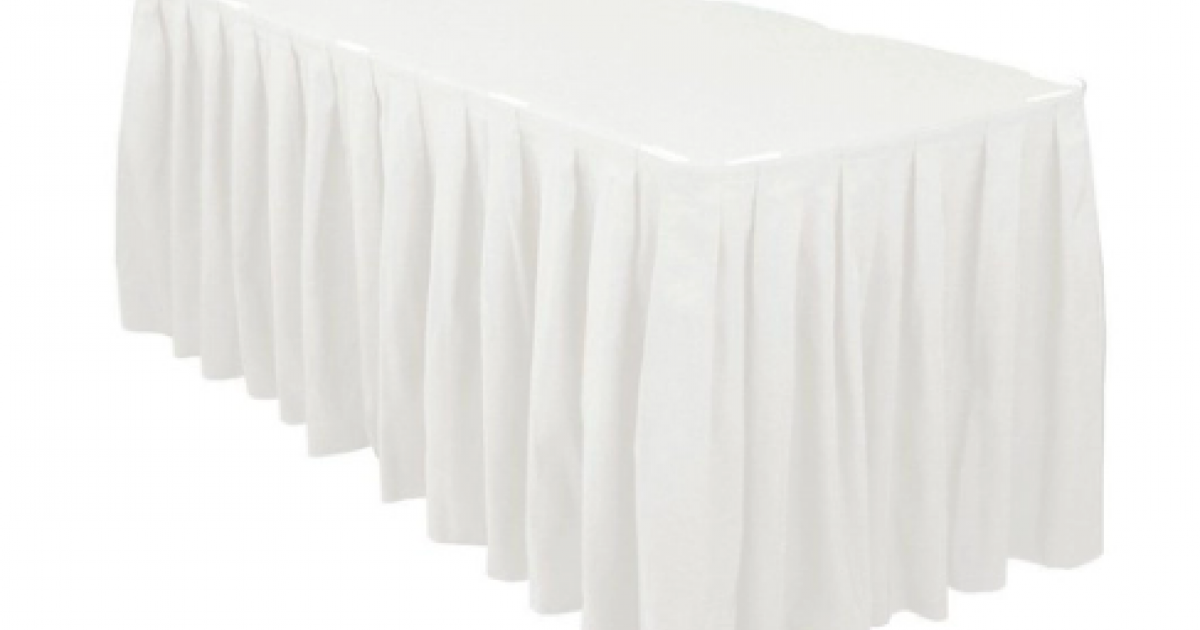 white party table